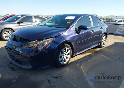 2020 Toyota Corolla Le from USA, damaged, VIN 5YFEPRAE3LP089380